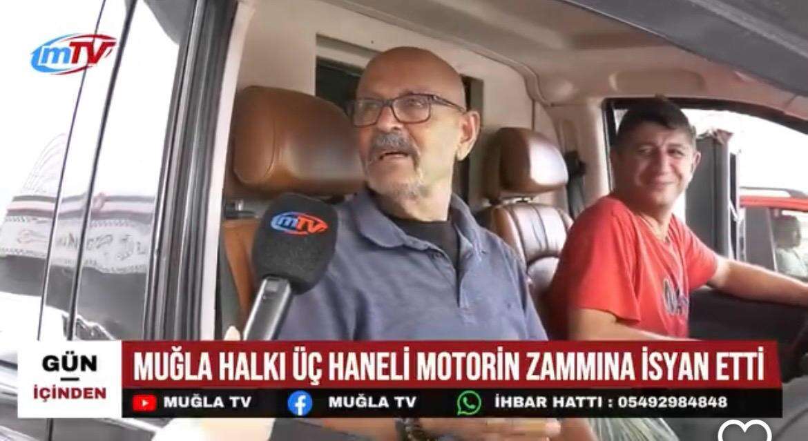 Muğla Halkı Üç Haneli Motorin Zammına İsyan Etti 1